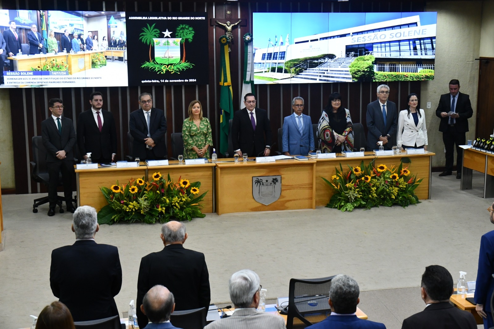 Prefeito Álvaro Dias participa de sessão solene em alusão aos 35 anos da constituição do RN