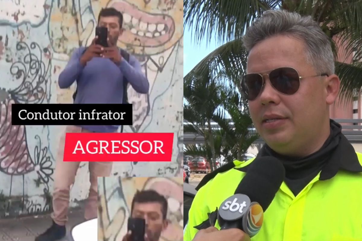 Motociclista agride agente de trânsito e foge após ação em Natal
