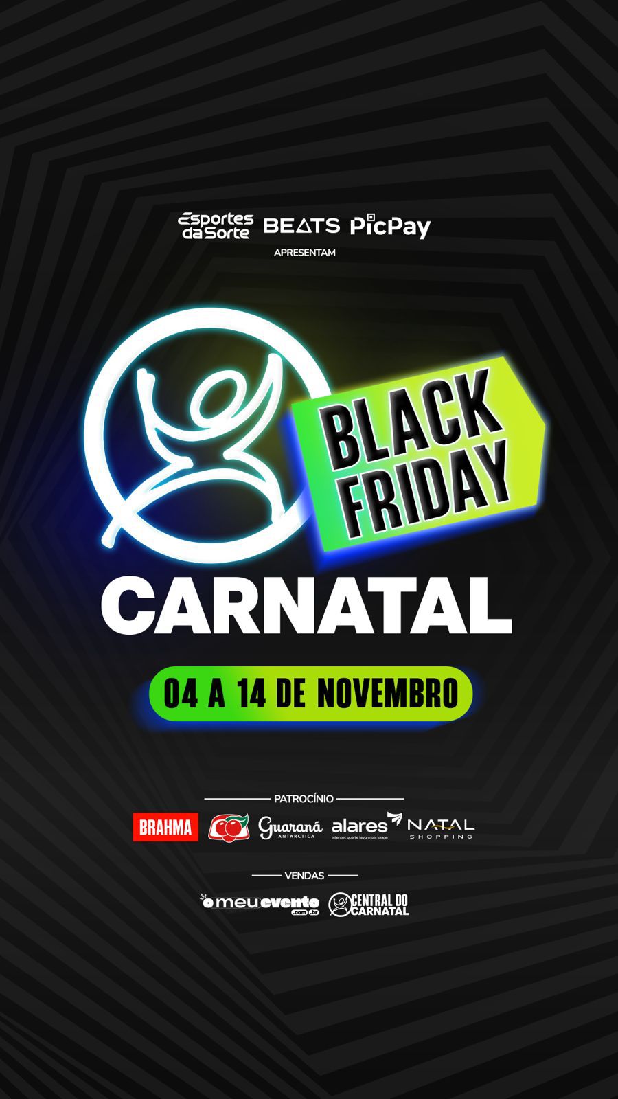 Encerramento da Black Friday Carnatal tem descontos e prévia para a maior micareta do Brasil