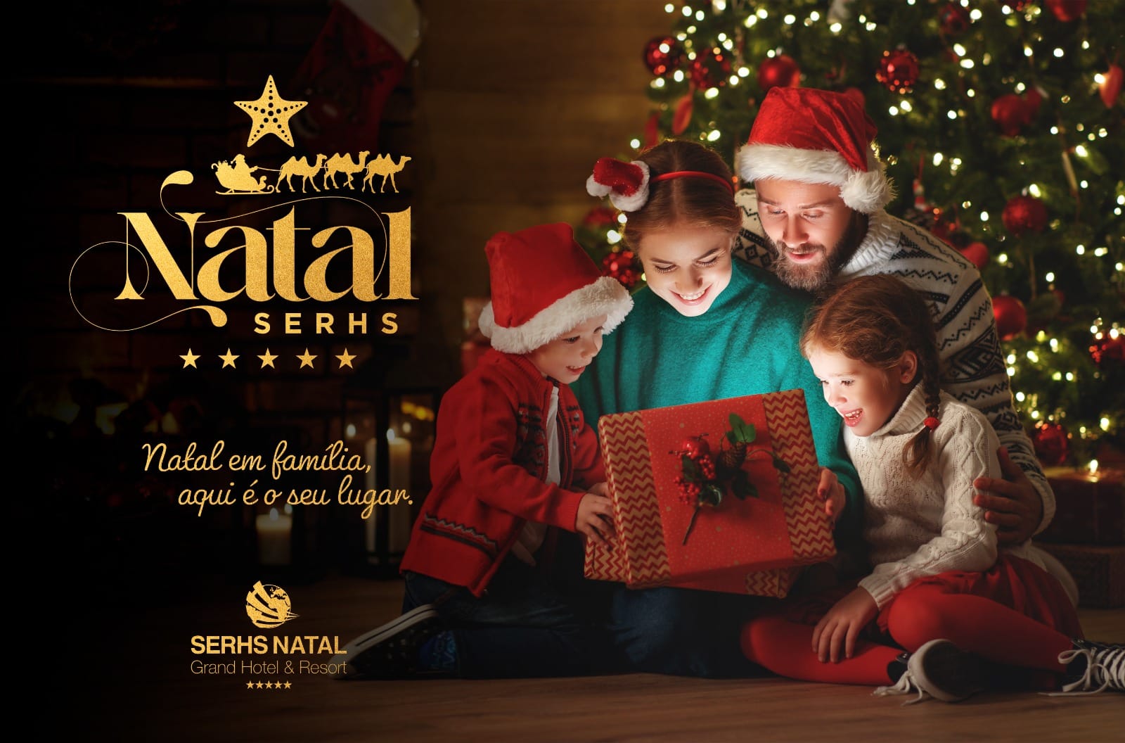 Encante-se com a Magia do Natal no SERHS Natal Grand Hotel & Resort