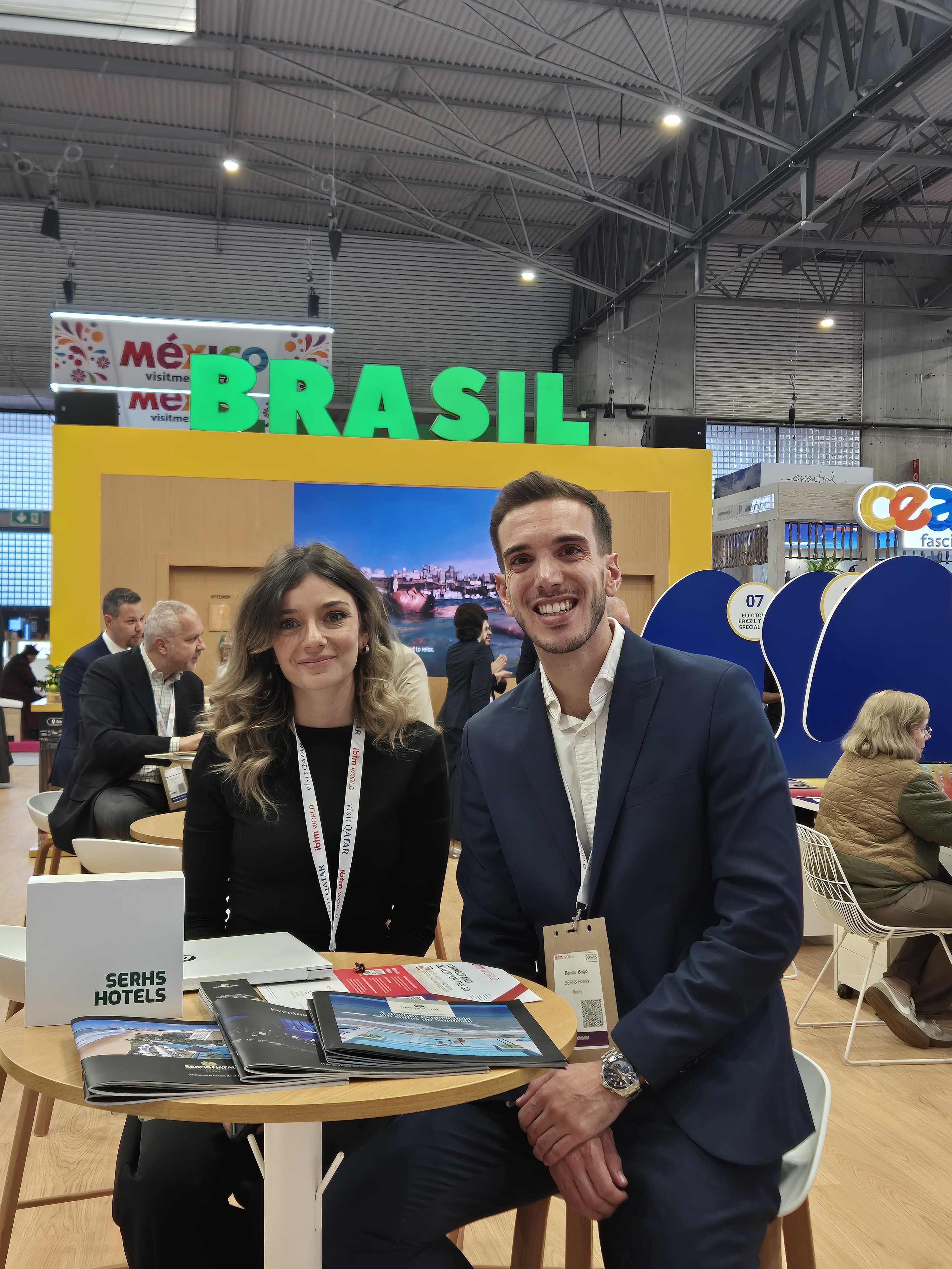 SERHS Hotels marca presença na IBTM WORLD com representantes de destaque