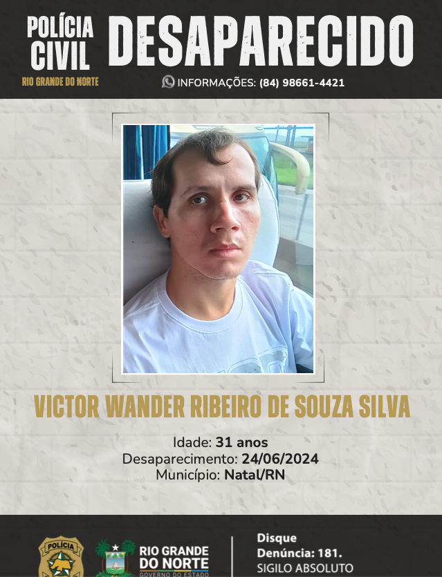 Filho que degolou pai em praça pública estava na lista de pessoas desaparecidas em Natal