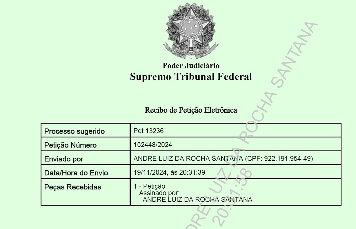 Advogado de Natal pede habeas corpus no STF para militares e agentes investigados
