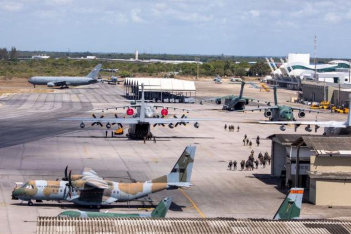 Base Aérea de Natal se despede da CRUZEX 2024