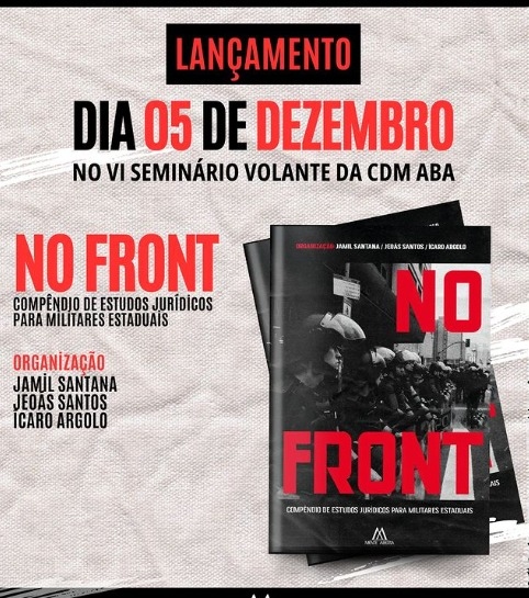 Advogado potiguar lança livro sobre reflexões jurídicas essenciais aos profissionais da área de Segurança Pública