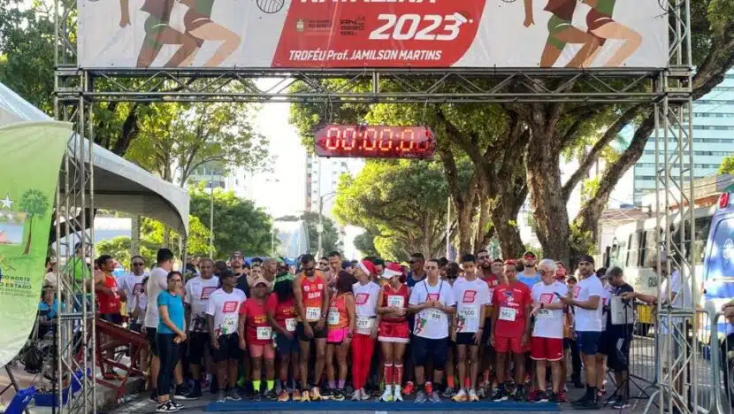Governo do RN promove Corrida e Caminhada Natalina neste sábado