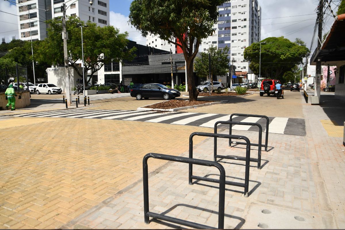 Obras de drenagem e requalificação do Largo do Atheneu serão entregues nesta quinta-feira (12)