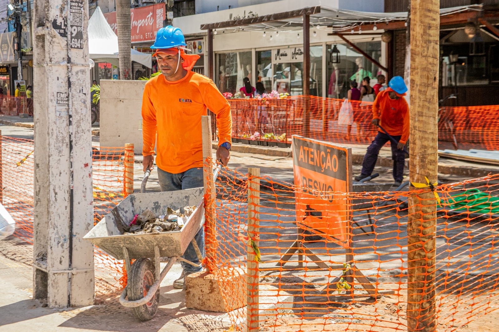 Primeiro trecho da obra na João Pessoa, no Centro de Natal, será entregue neste mês
