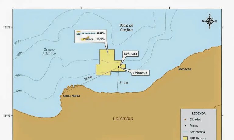Petrobras anuncia descoberta da maior reserva de gás da história da Colômbia