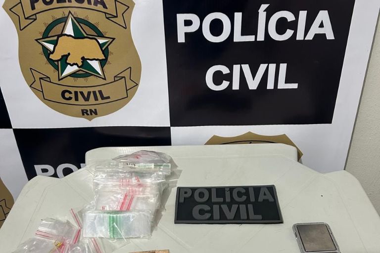 Operação Liberdade estoura ponto de venda de drogas em Serra Negra do Norte
