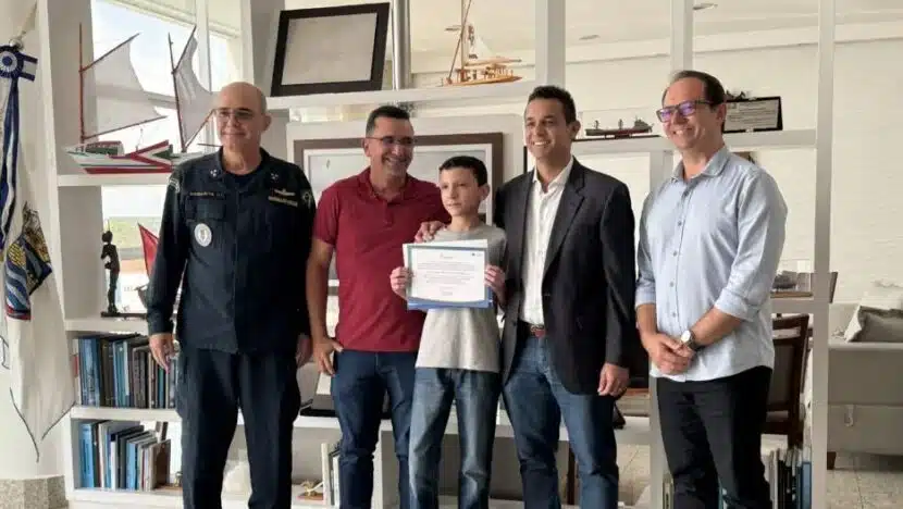 Estudante do Sesc RN conquista 6º lugar em concurso nacional de redação da Marinha