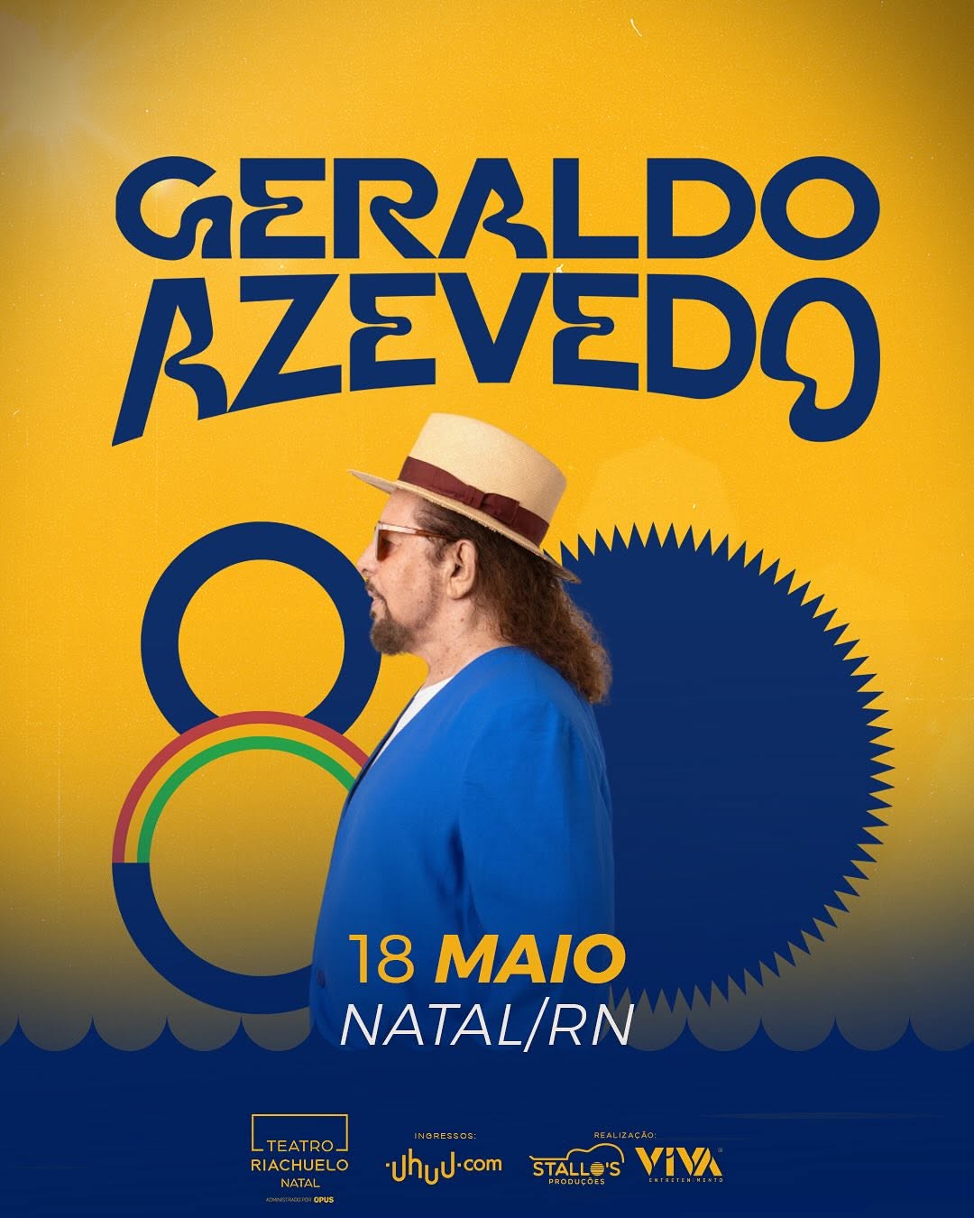 Geraldo Azevedo celebra 80 anos com show especial em Natal