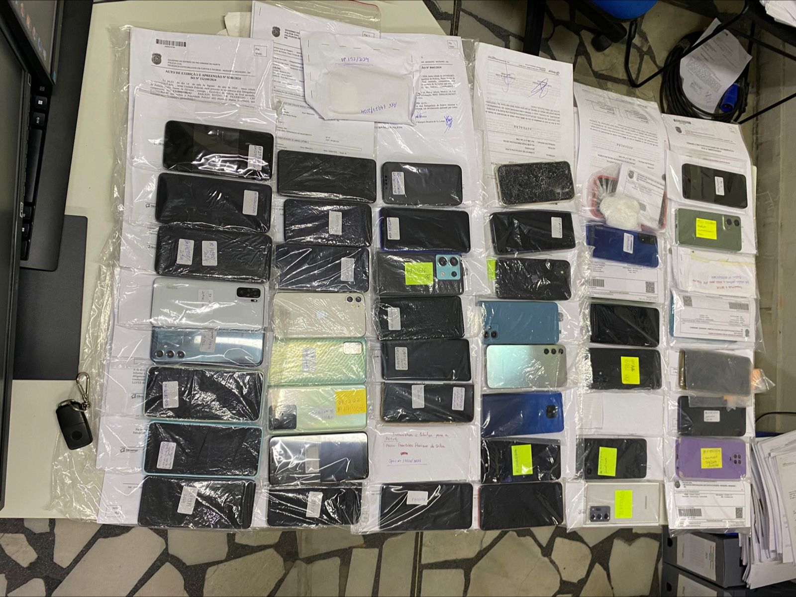 "Operação Radar:" Polícia Civil recupera 110 celulares furtados e roubados em Mossoró