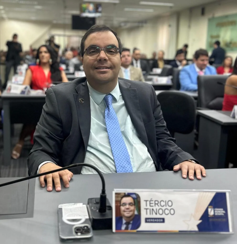 Vereador reeleito Tércio Tinoco promete lutar pela acessibilidade em Natal