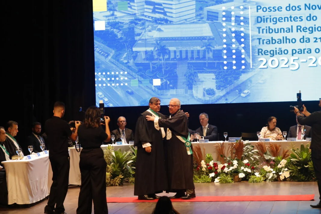 TRT-RN empossa novos dirigentes para o biênio 2025/2027