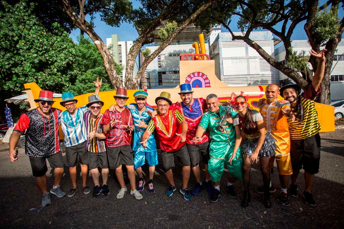 Bloco do Submarino Amarelo realiza primeiro ensaio aberto para o Carnaval 2025