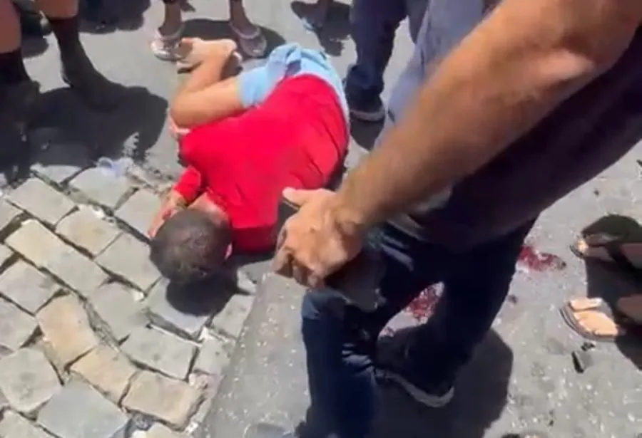 Polícia ‘salva’ suspeito de tentativa de assalto de ser linchado no Alecrim