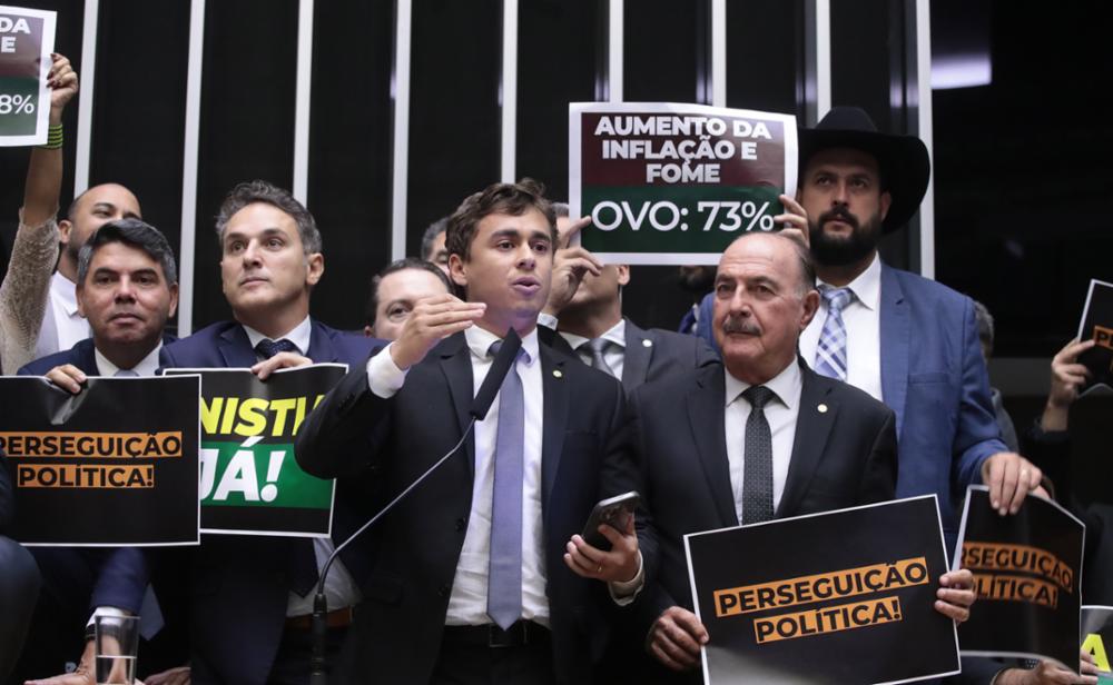 Nikolas: “Golpe é o vagabundo do Lula ser presidente; Golpe é meu ovo que está caro como o café e o azeite”