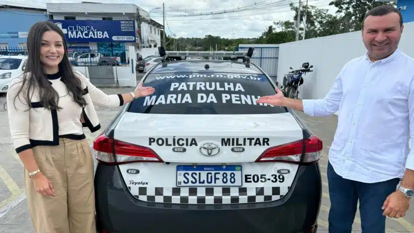 Macaíba recebe investimentos para Patrulha Maria da Penha contra violência de gênero