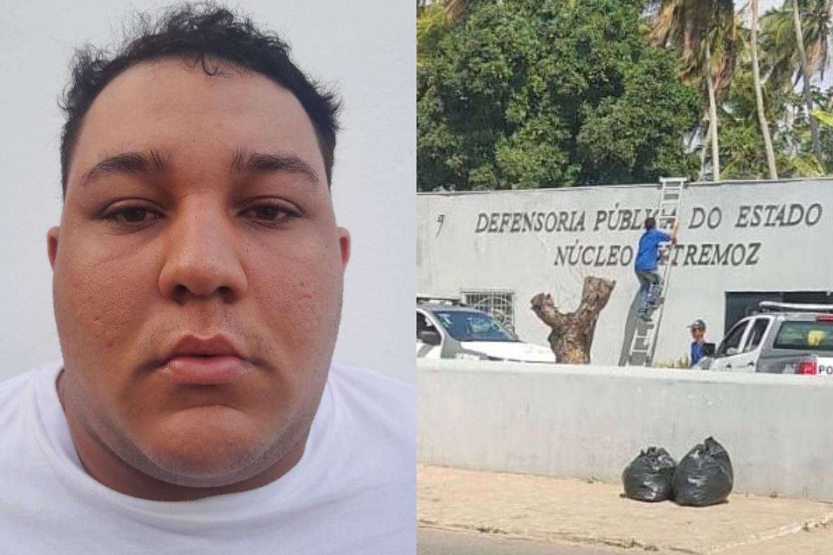 Polícia Civil divulga imagem de suspeito de roubo à Defensoria Pública do RN, em Extremoz