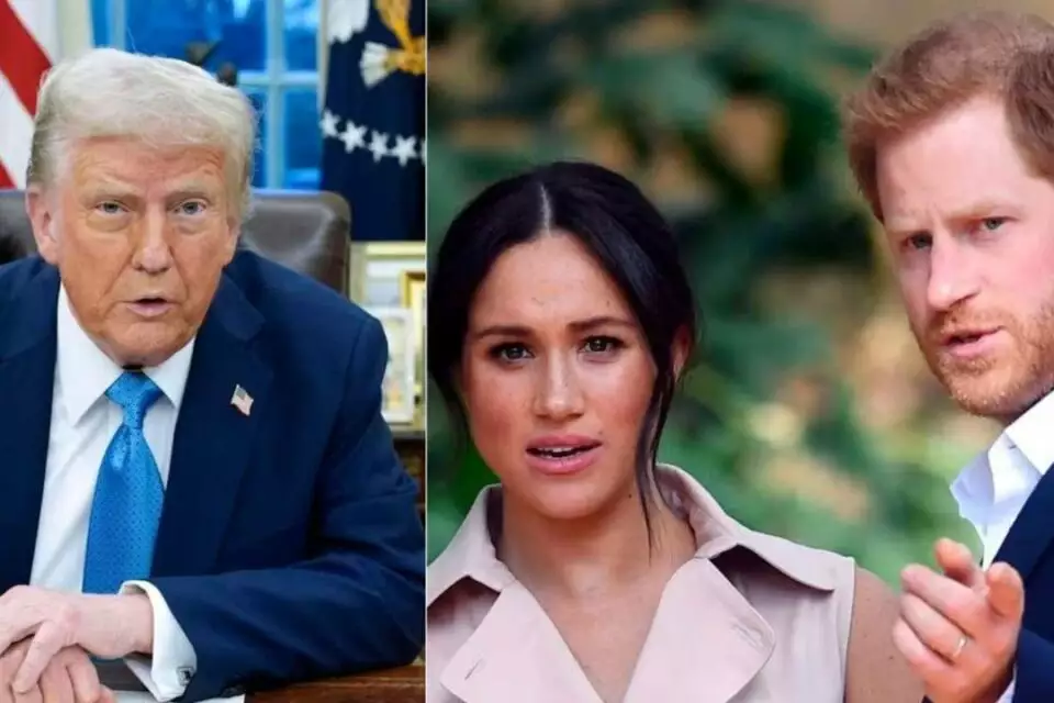 Trump nega deportar príncipe Harry: ‘Já tem problema demais com esposa’