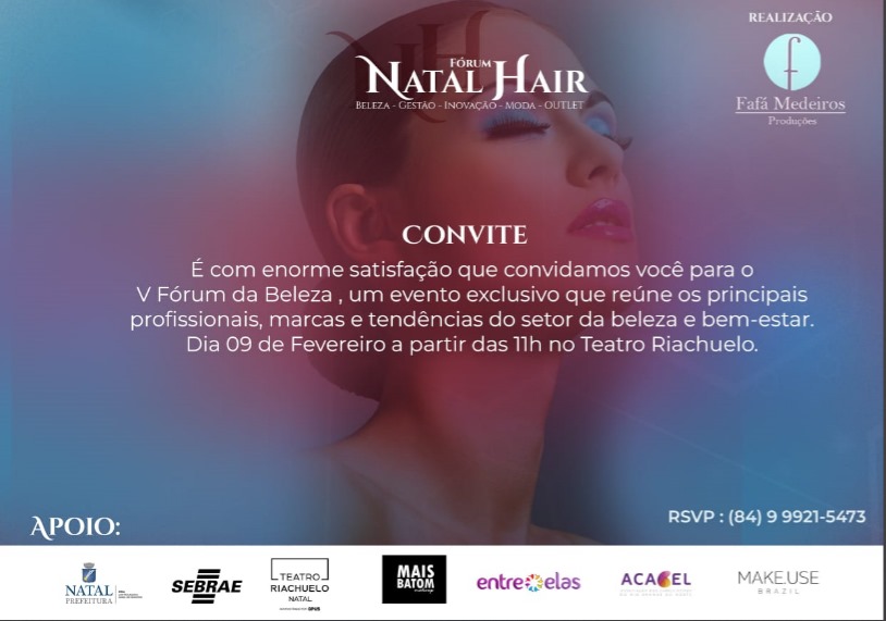 Fórum Natal Hair 2025 leva empreendedorismo e inovação para profissionais da beleza e bem-estar