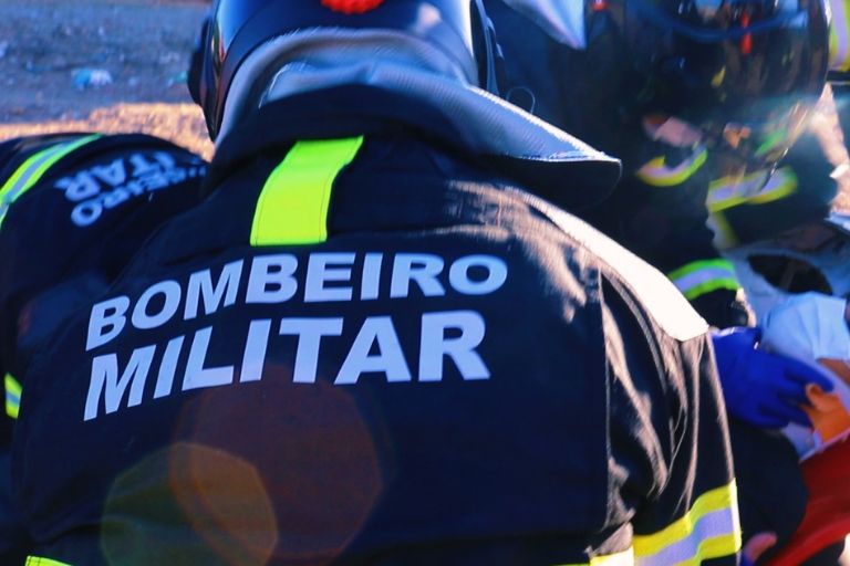 Bombeiros salvam idosa que caiu em fossa de seis metros de profundidade, no município de São José de Mipibu