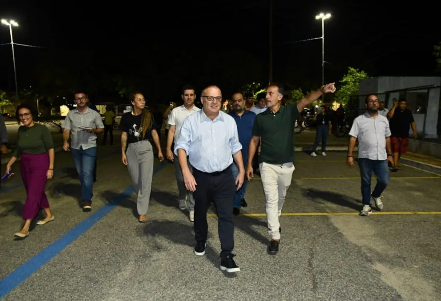 Ginásio Nélio Dias recebe nova iluminação de LED; mais de 8 mil luminárias já foram instaladas