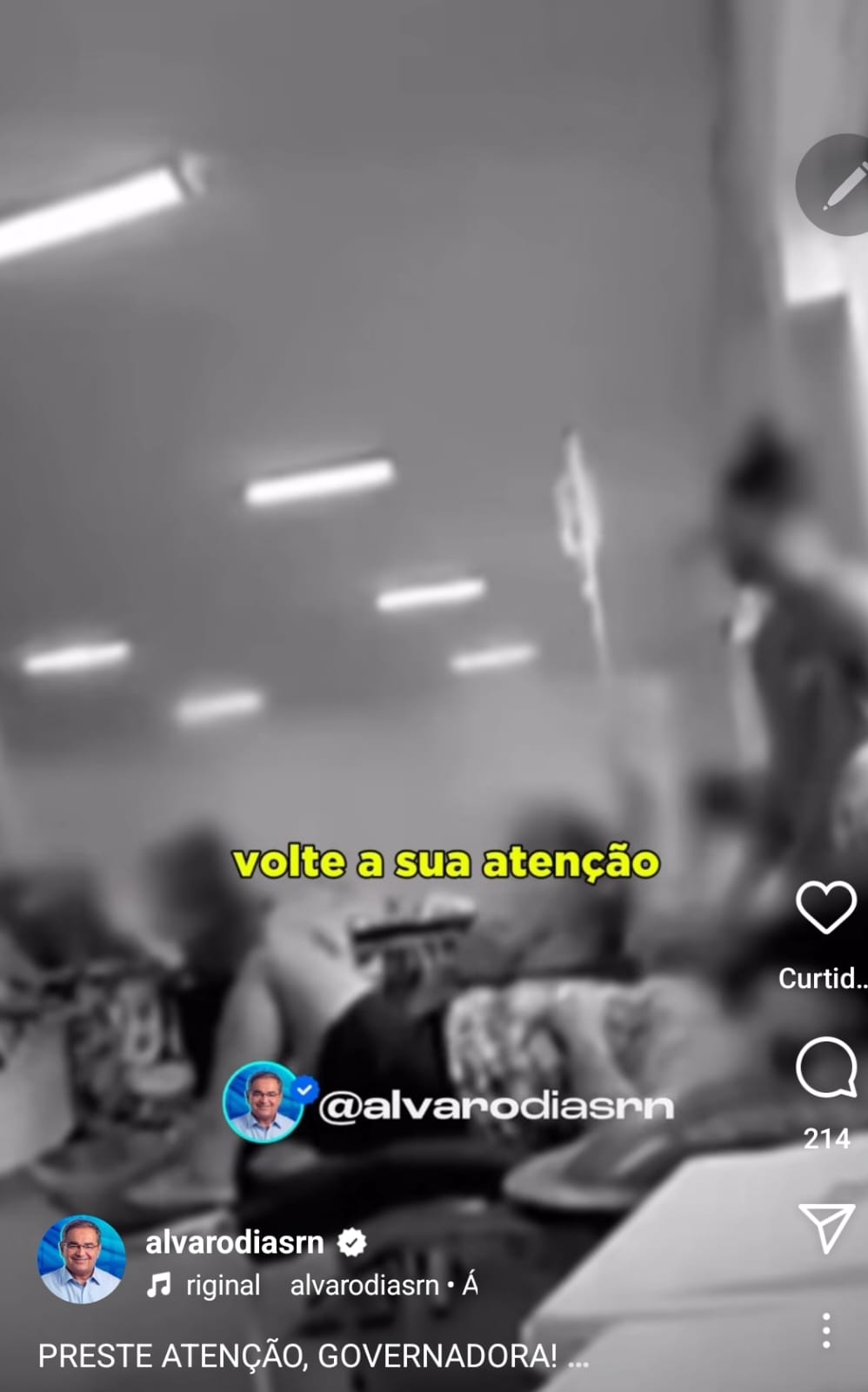 ASSISTA: Álvaro Dias dá “puxão de orelhas” em Fátima Bezerra, manda ela construir novo hospital e pagar R$ 100 milhões que deve à saúde de Natal