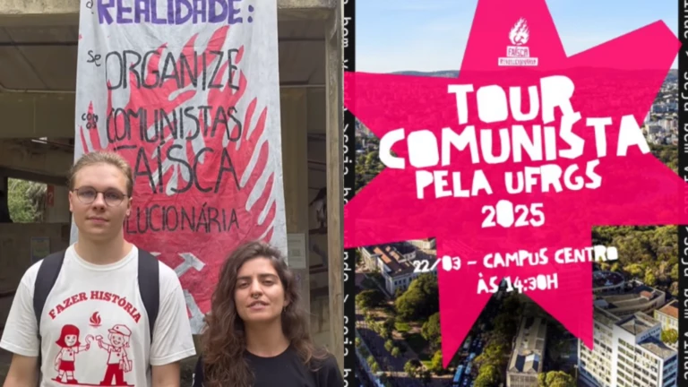 Alunos de universidade recebem calouros com “tour comunista”