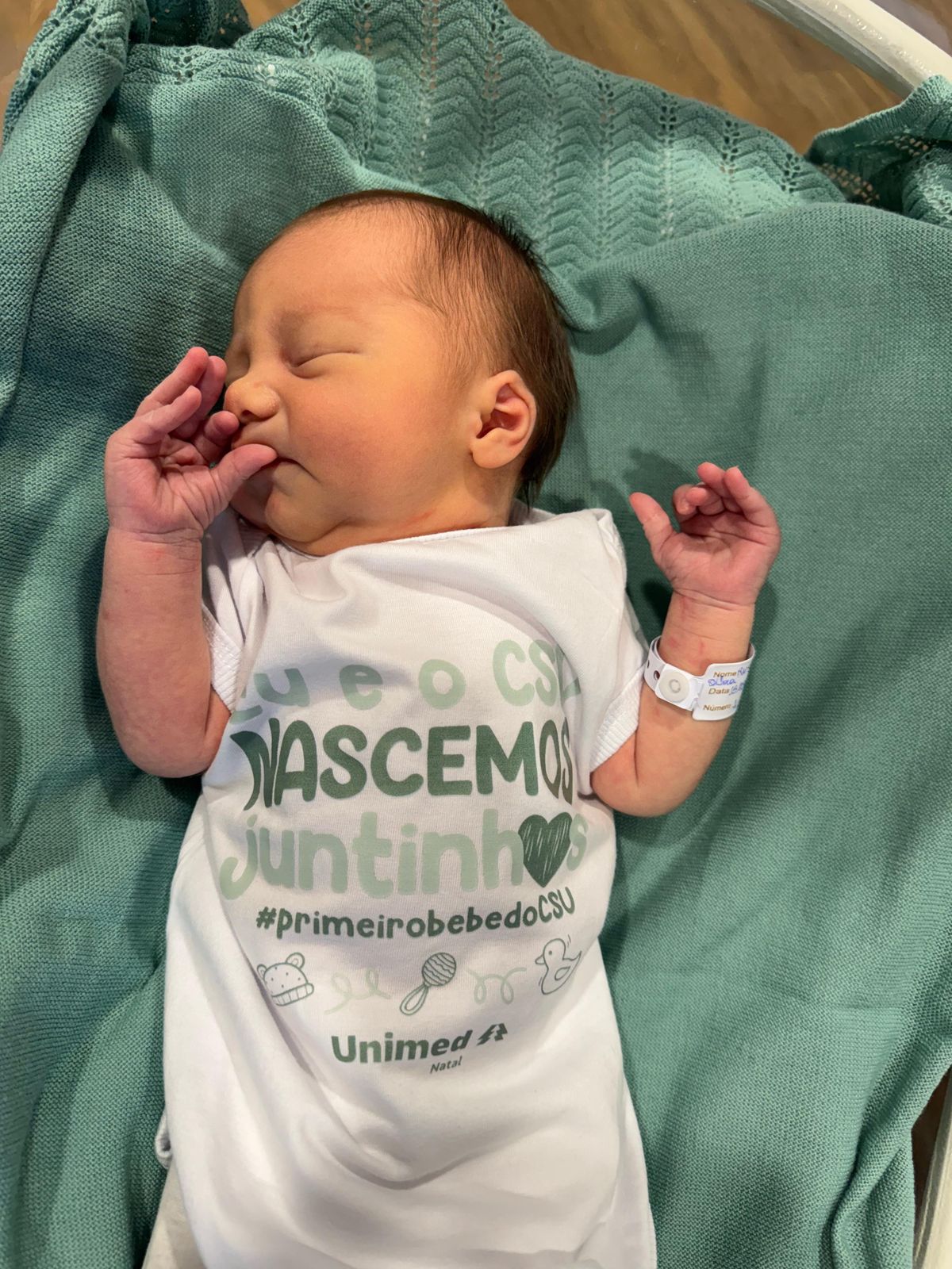 Primeiro bebê nasce no Complexo de Saúde Unimed e marca novo capítulo da cooperativa