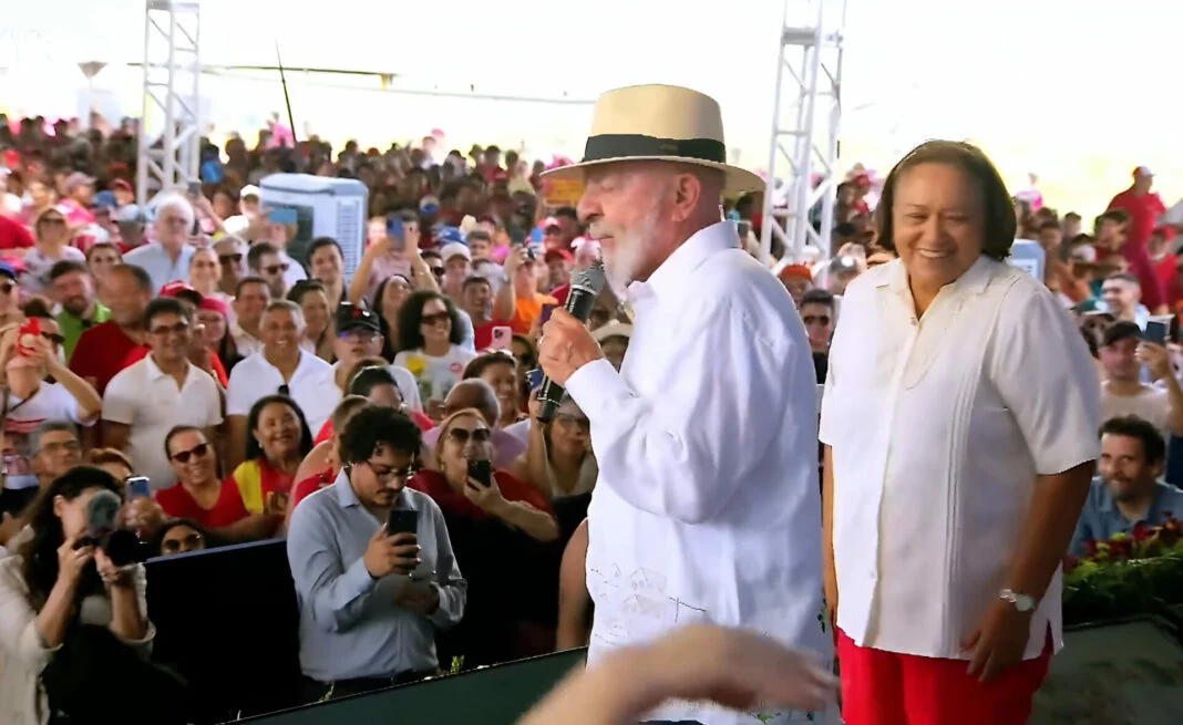 Na inauguração de Oiticica, Lula fala em “outro oceano” com a barragem