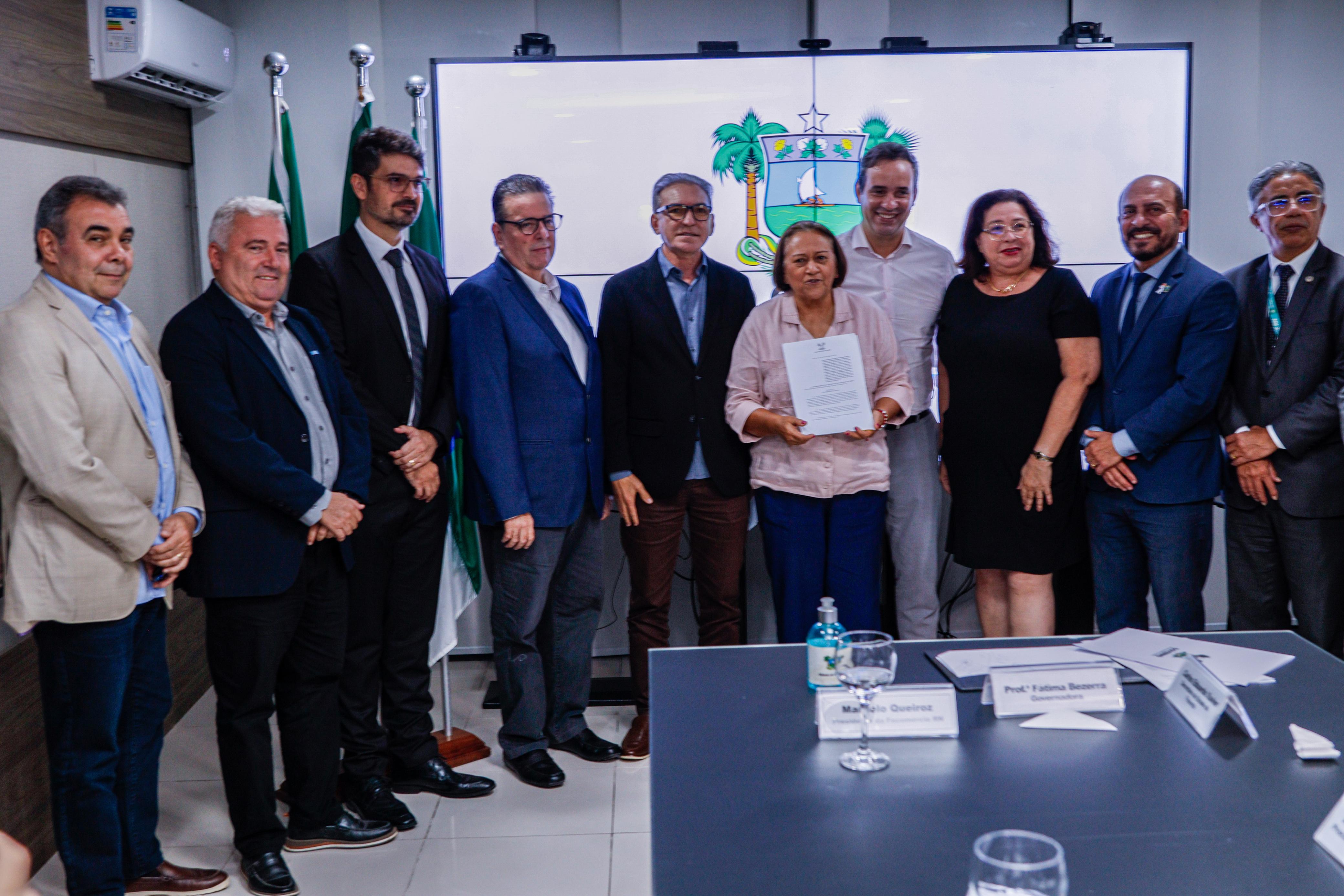 Fecomércio RN participa de cerimônia de sanção do projeto de lei de transição tributária