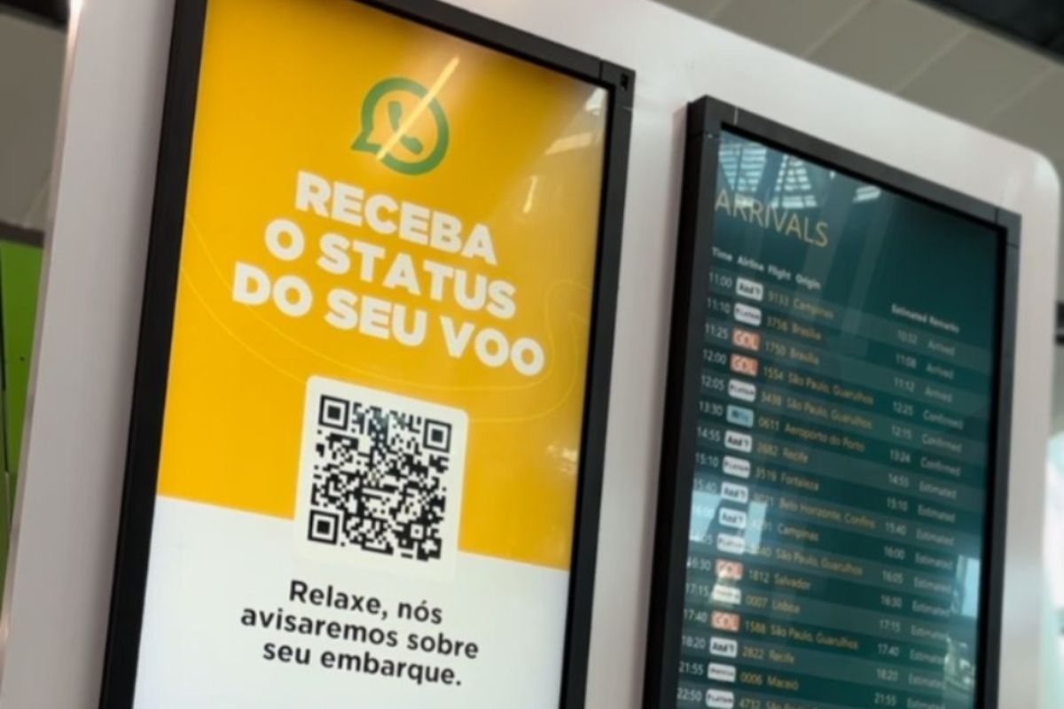 Natal Airport inicia serviço de informações de voos via WhatsApp