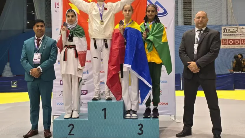 Medalhista mundial de taekwondo tem conquista roubada em assalto em Natal