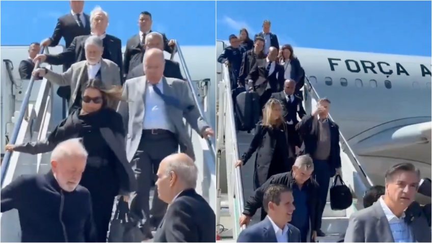 Governo divulga lista incompleta de comitiva de Lula em Roma