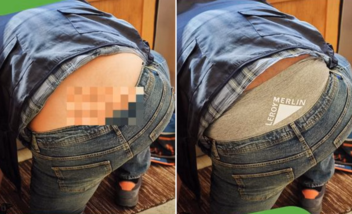 Fim dos 'cofrinhos'? Leroy Merlin inventa cueca que acaba com o momento constrangedor