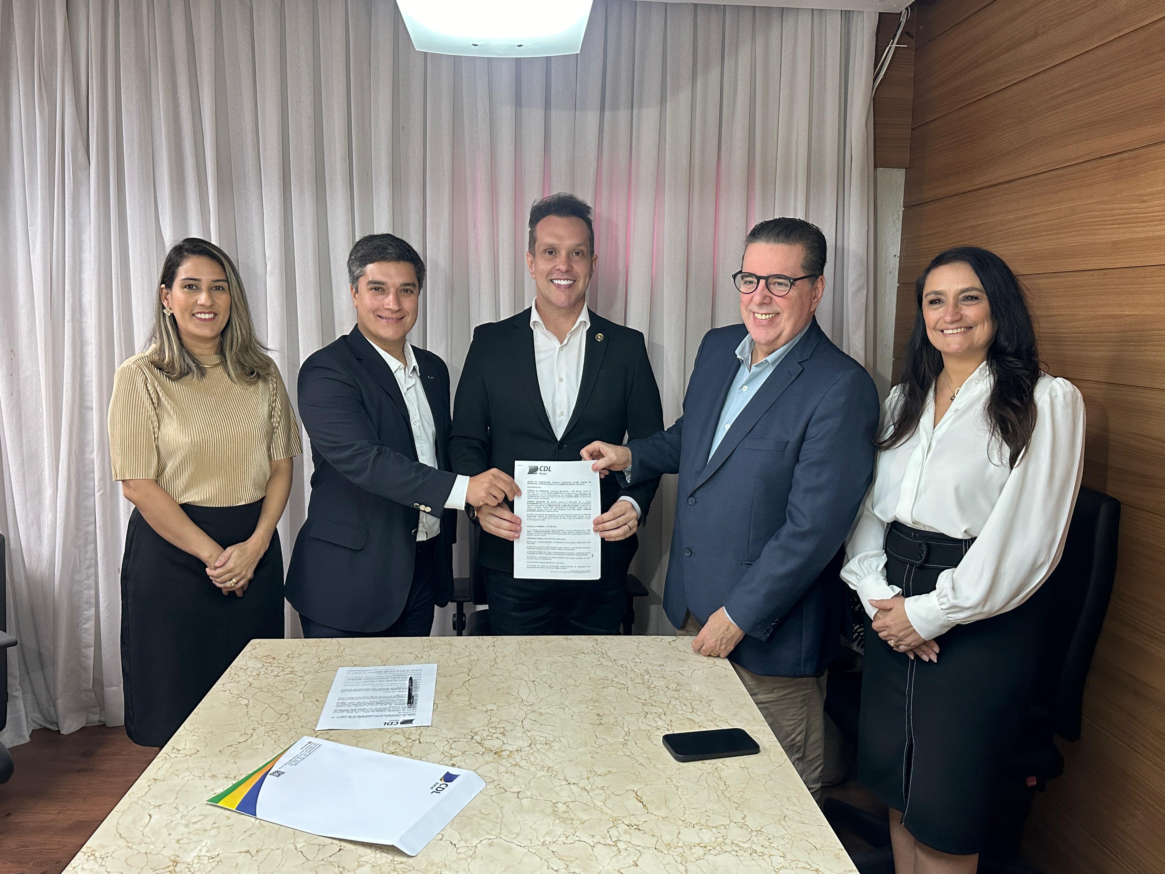CDL Natal e Câmara Municipal reforçam parceria para fortalecer empreendedorismo na capital
