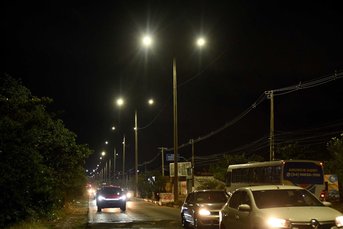 Prefeitura do Natal divulga cronograma para expansão da iluminação pública em LED