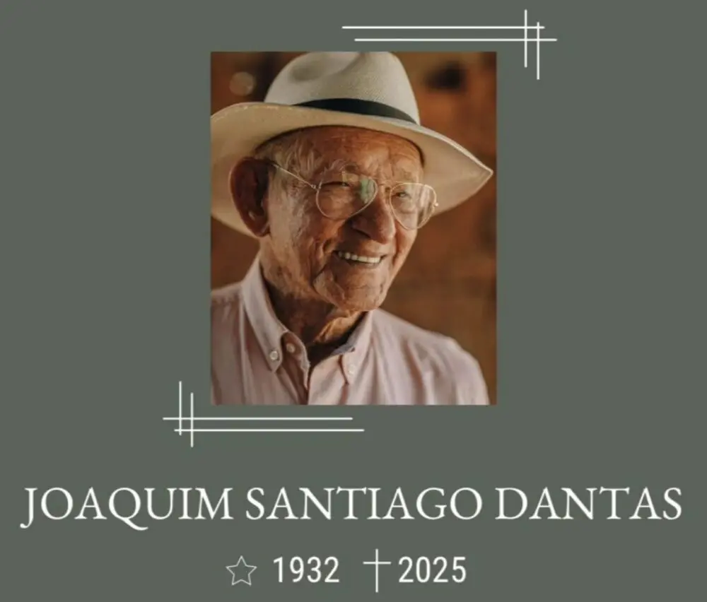 Morre em Caicó, seu Joaquim Santiago Dantas, fundador da rede de óticas A Graciosa