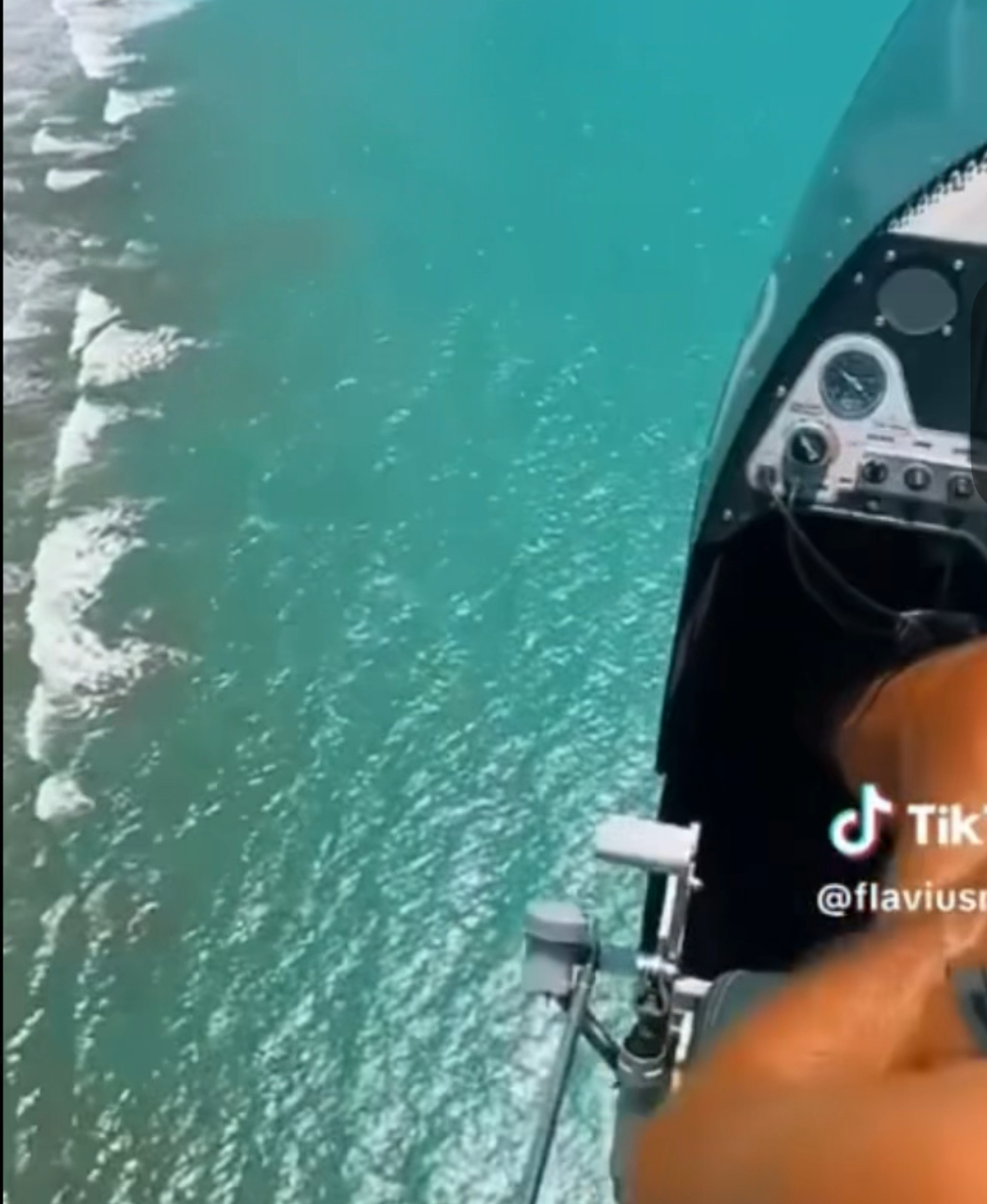 Piloto Flavius Neves postou vídeo momentos antes de cair com girocóptero em Tibau