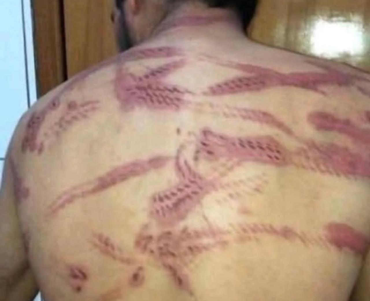 Homem bate em esposa e leva surra exemplar do próprio sogro