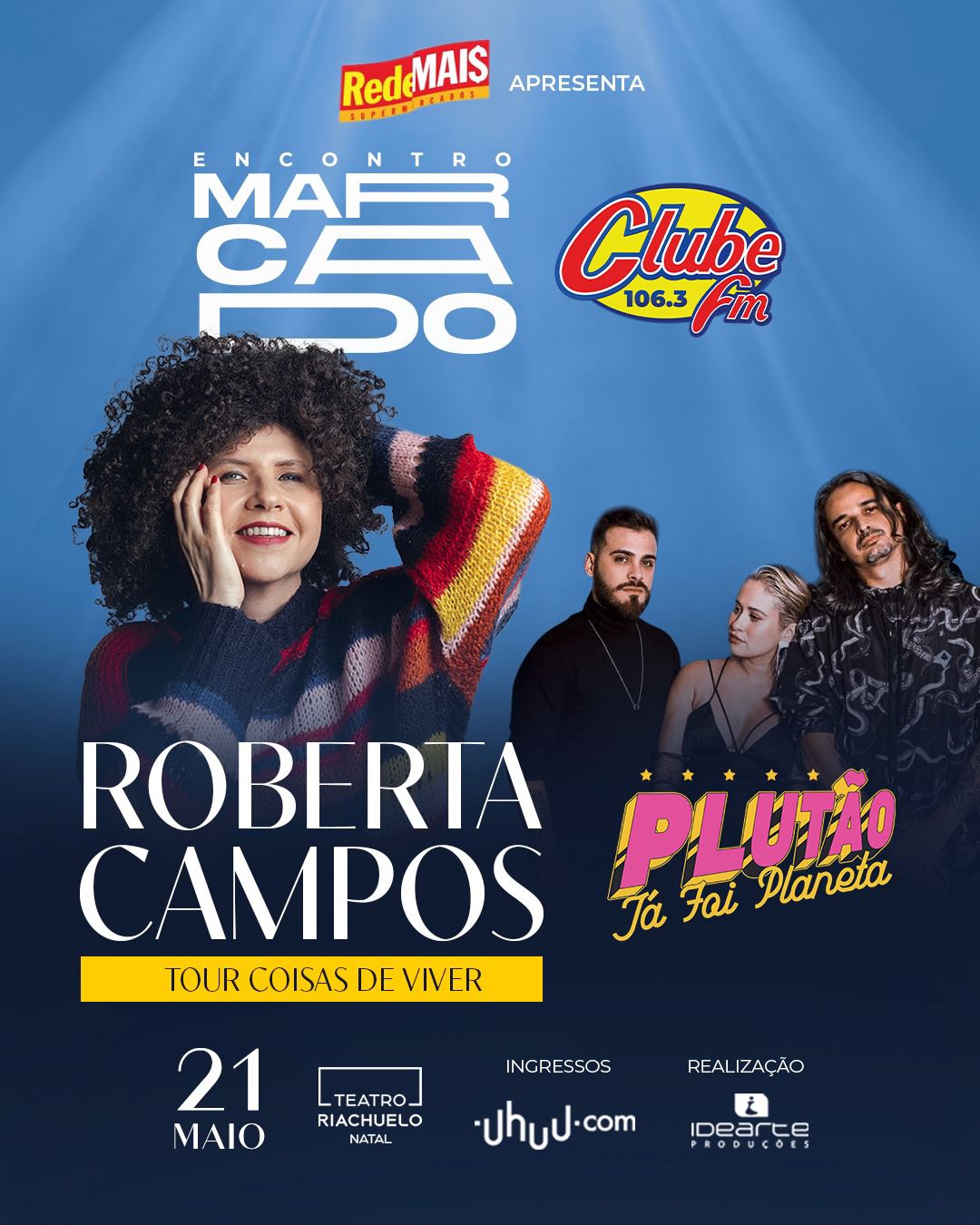 Encontro Marcado Clube FM - Roberta Campos