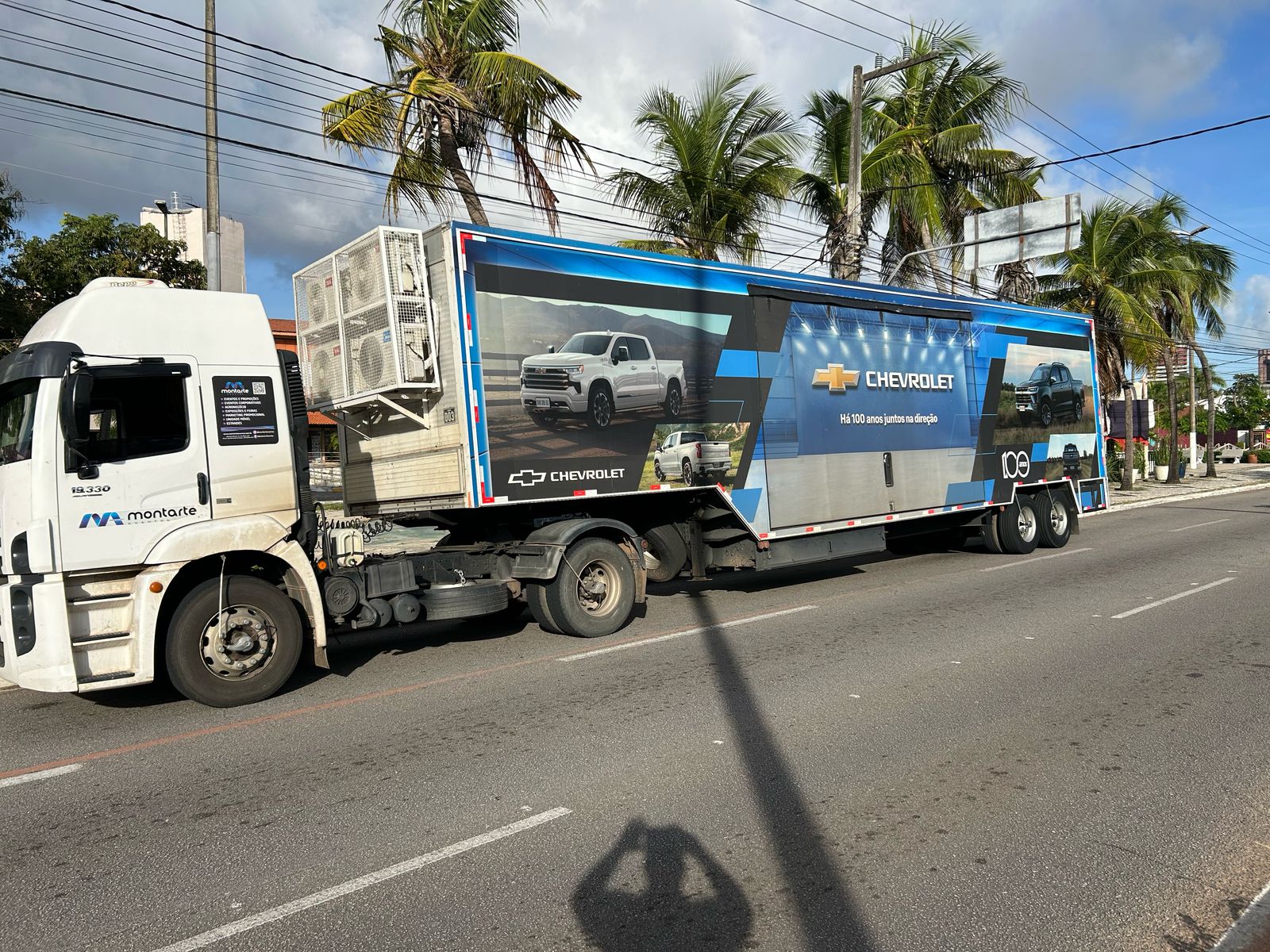 Chegada inédita da Carreta Chevrolet movimenta o mercado automotivo de Natal