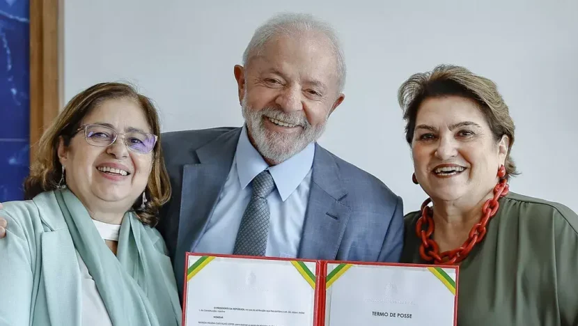 Lula demite Cida Gonçalves e nomeia Márcia Lopes no Ministério das Mulheres