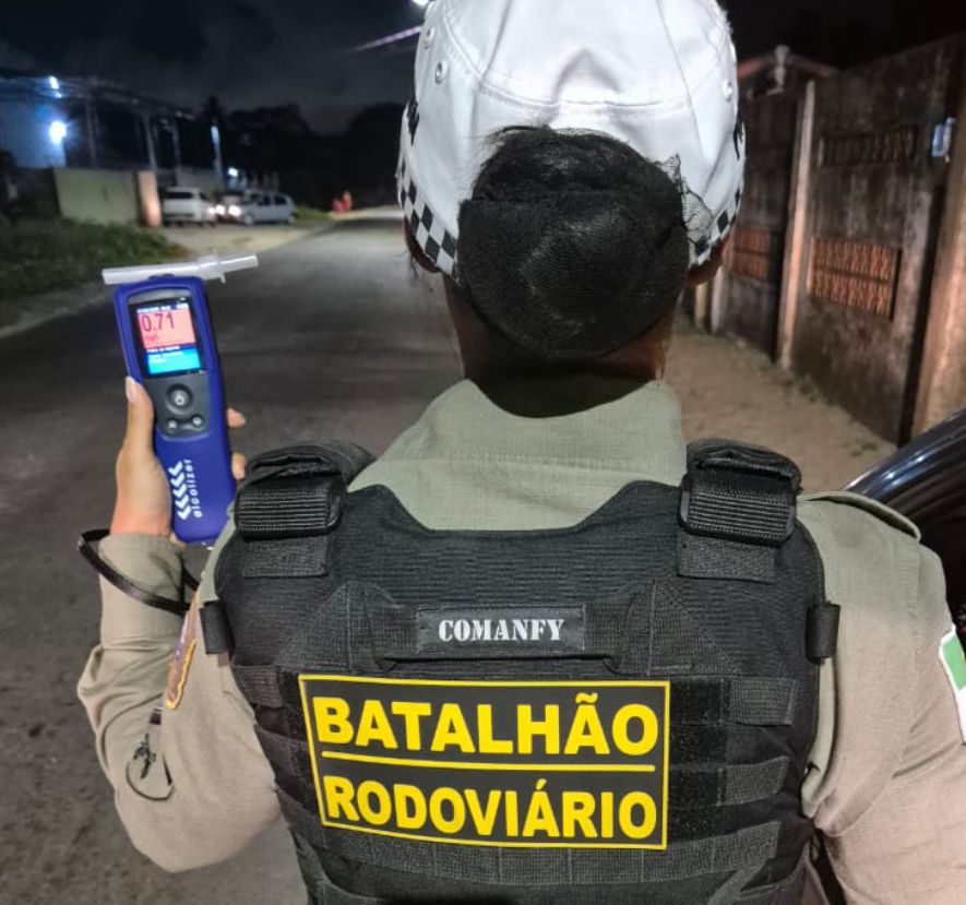 OPERAÇÃO ZERO ÁLCOOL: CPRE prende idoso por embriaguez ao volante no litoral Norte do RN
