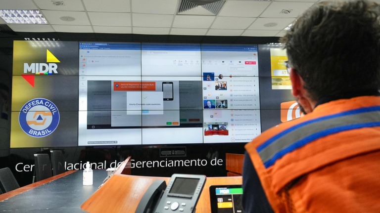 Natal, São Gonçalo, Extremoz e Parnamirim terão teste de alerta sobre desastres climáticos dia 14