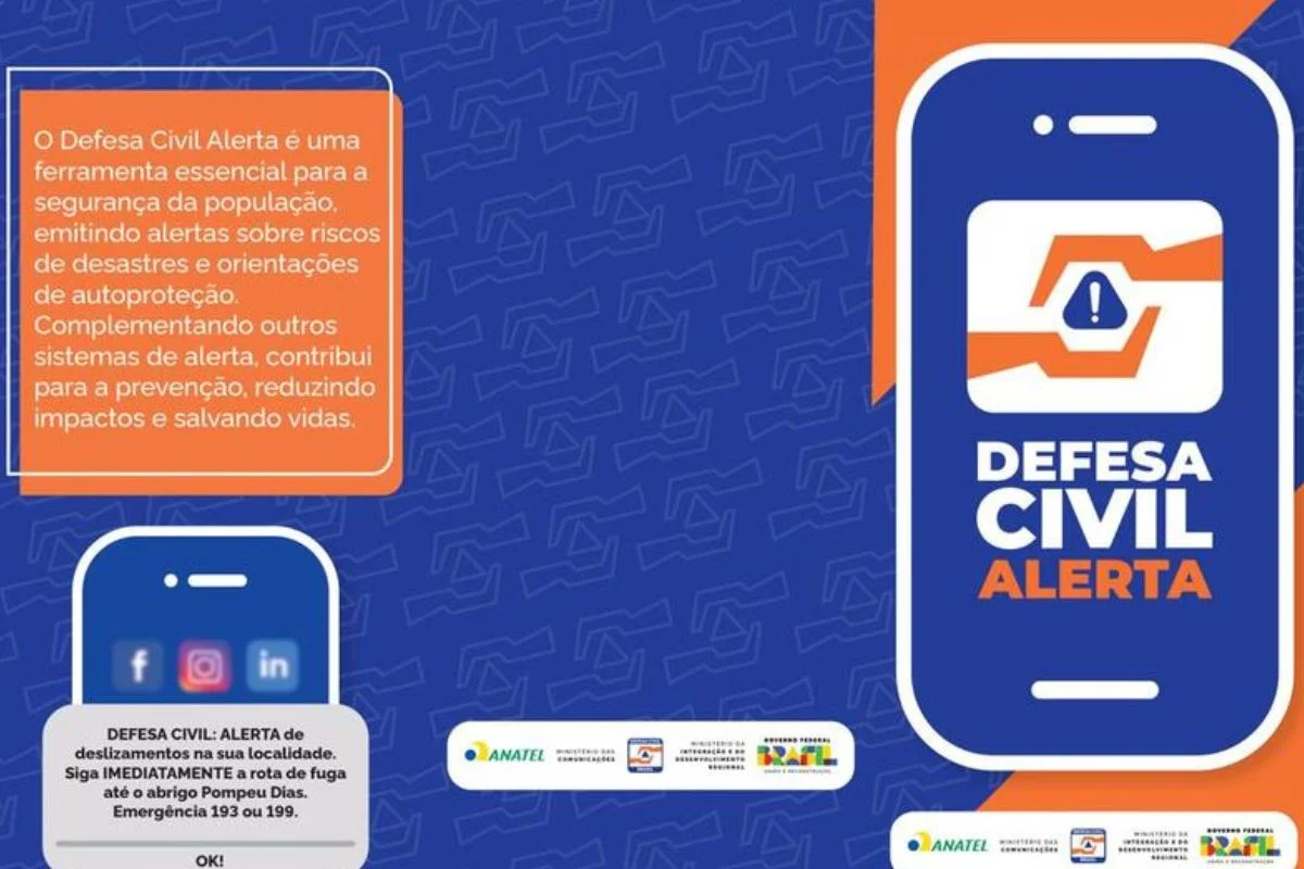Defesa Civil Alerta será testado neste sábado em Natal