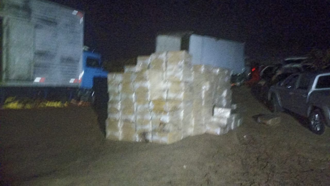 Cerca de 750 mil maços de cigarros contrabandeados são apreendidos no RN