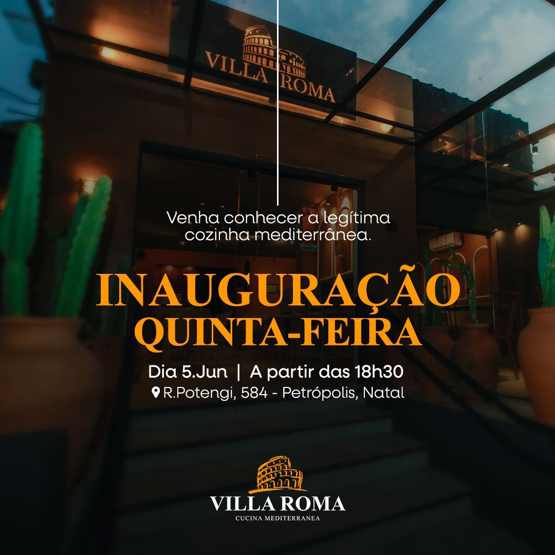 Villa Roma será inaugurado oficialmente nesta quinta-feira